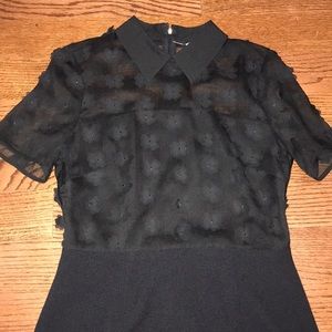 Black Karl Lagerfeld dress